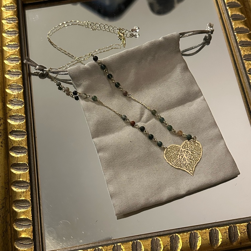 Necklace + Bag